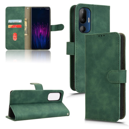 Skin Feel เคสโทรศัพท์หนังแบบแม่เหล็กพลิก, For HTC U24 Pro, For HTC U23 Pro