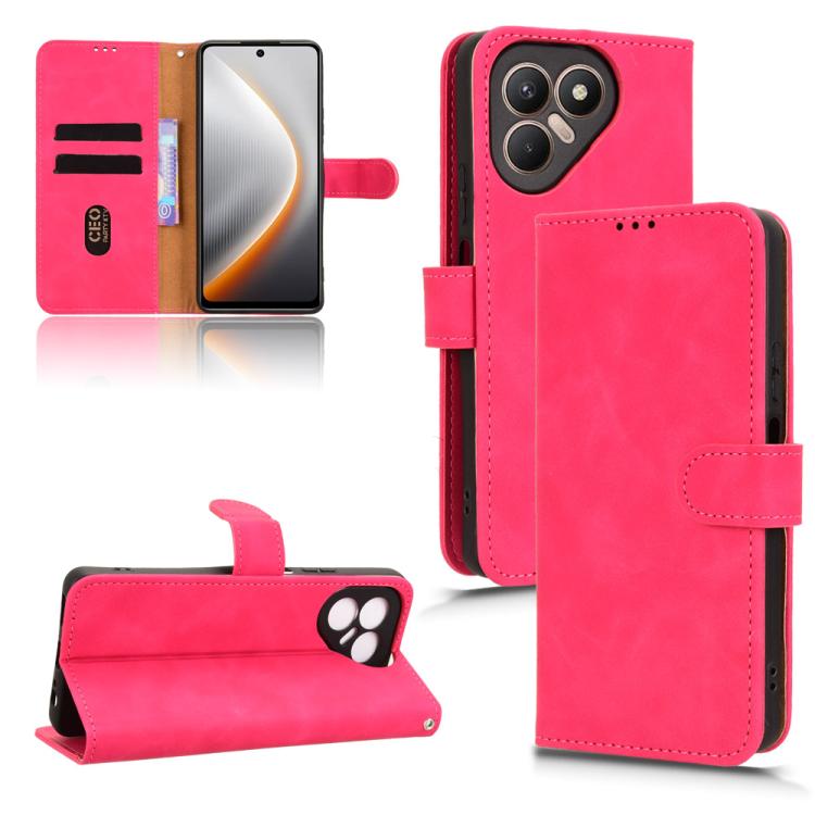 Skin Feel เคสโทรศัพท์หนังแบบแม่เหล็กพลิก, For Tecno Pova Curve 2 5G, For Tecno Camon 50 Pro 4G, For Tecno Camon 50 4G, For Tenco Spark Go 3, For Tecno Spark Slim 5G, For Tecno Pova 7 Pro 5G, For Tecno Pova 7 5G, For Tecno Spark 40 Pro+                 ...