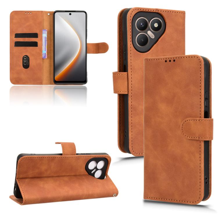 Skin Feel เคสโทรศัพท์หนังแบบแม่เหล็กพลิก, For Tecno Pova Curve 2 5G, For Tecno Camon 50 Pro 4G, For Tecno Camon 50 4G, For Tenco Spark Go 3, For Tecno Spark Slim 5G, For Tecno Pova 7 Pro 5G, For Tecno Pova 7 5G, For Tecno Spark 40 Pro+                 ...