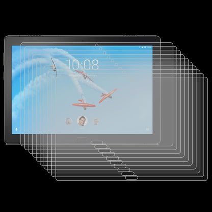 25 ชิ้นสำหรับ Lenovo Tab P10 X705M 9H 0.3 มิลลิเมตรฟิล์มกระจกนิรภัยป้องกันการระเบิด, For Lenovo Tab P10 X705M