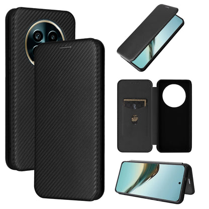 เคสโทรศัพท์หนังพลิกพื้นผิวคาร์บอนไฟเบอร์, For Realme Neo7x 5G, For Realme P3 Pro 5G, For Realme 14 Pro 5G Global, For Realme C75 4G, For Realme CT7 Pro, For Realme 13 Pro / 13 Pro+, For Realme GT 6 / GT 6T, For Realme GT Neo6 / GT Neo6 SE              ...