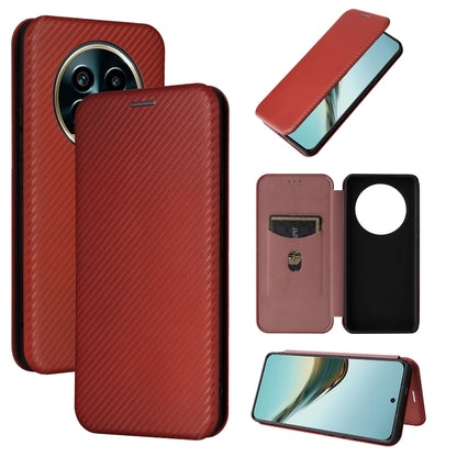 เคสโทรศัพท์หนังพลิกพื้นผิวคาร์บอนไฟเบอร์, For Realme Neo7x 5G, For Realme P3 Pro 5G, For Realme 14 Pro 5G Global, For Realme C75 4G, For Realme CT7 Pro, For Realme 13 Pro / 13 Pro+, For Realme GT 6 / GT 6T, For Realme GT Neo6 / GT Neo6 SE              ...