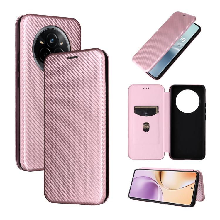 เคสโทรศัพท์หนังพลิกพื้นผิวคาร์บอนไฟเบอร์, For Realme Neo7x 5G, For Realme P3 Pro 5G, For Realme 14 Pro 5G Global, For Realme C75 4G, For Realme CT7 Pro, For Realme 13 Pro / 13 Pro+, For Realme GT 6 / GT 6T, For Realme GT Neo6 / GT Neo6 SE              ...