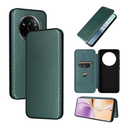 เคสโทรศัพท์หนังพลิกพื้นผิวคาร์บอนไฟเบอร์, For Realme Neo7x 5G, For Realme P3 Pro 5G, For Realme 14 Pro 5G Global, For Realme C75 4G, For Realme CT7 Pro, For Realme 13 Pro / 13 Pro+, For Realme GT 6 / GT 6T, For Realme GT Neo6 / GT Neo6 SE              ...