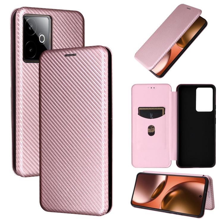 เคสโทรศัพท์หนังพลิกพื้นผิวคาร์บอนไฟเบอร์, For Realme Neo7x 5G, For Realme P3 Pro 5G, For Realme 14 Pro 5G Global, For Realme C75 4G, For Realme CT7 Pro, For Realme 13 Pro / 13 Pro+, For Realme GT 6 / GT 6T, For Realme GT Neo6 / GT Neo6 SE              ...