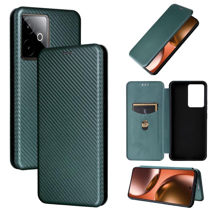เคสโทรศัพท์หนังพลิกพื้นผิวคาร์บอนไฟเบอร์, For Realme Neo7x 5G, For Realme P3 Pro 5G, For Realme 14 Pro 5G Global, For Realme C75 4G, For Realme CT7 Pro, For Realme 13 Pro / 13 Pro+, For Realme GT 6 / GT 6T, For Realme GT Neo6 / GT Neo6 SE              ...