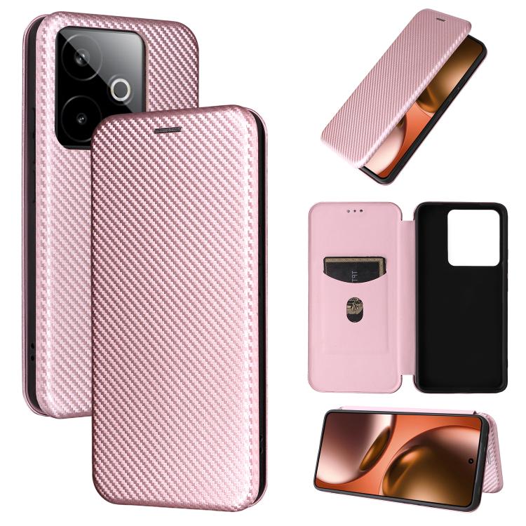 เคสโทรศัพท์หนังพลิกพื้นผิวคาร์บอนไฟเบอร์, For Realme Note 80 4G, For Realme 16 5G, For Realme 16 Pro+ 5G, For Realme 15x 5G India / C85 5G, For Realme C85 Pro 4G, For Realme 15T 5G, For Realme 15 5G / Realme 15 Pro 5G, For Realme GT 7 Global           ...