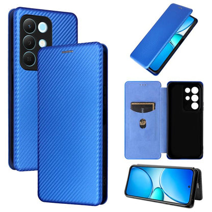 เคสโทรศัพท์หนังพลิกพื้นผิวคาร์บอนไฟเบอร์, For Realme Note 80 4G, For Realme 16 5G, For Realme 16 Pro+ 5G, For Realme 15x 5G India / C85 5G, For Realme C85 Pro 4G, For Realme 15T 5G, For Realme 15 5G / Realme 15 Pro 5G, For Realme GT 7 Global           ...