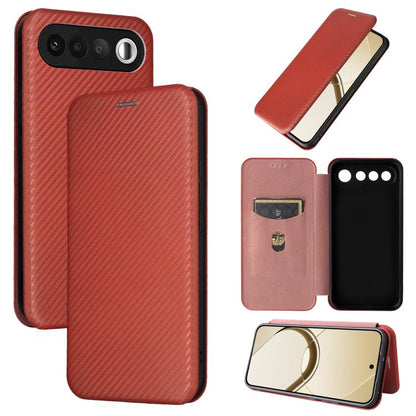 เคสโทรศัพท์หนังพลิกพื้นผิวคาร์บอนไฟเบอร์, For Realme Note 80 4G, For Realme 16 5G, For Realme 16 Pro+ 5G, For Realme 15x 5G India / C85 5G, For Realme C85 Pro 4G, For Realme 15T 5G, For Realme 15 5G / Realme 15 Pro 5G, For Realme GT 7 Global           ...