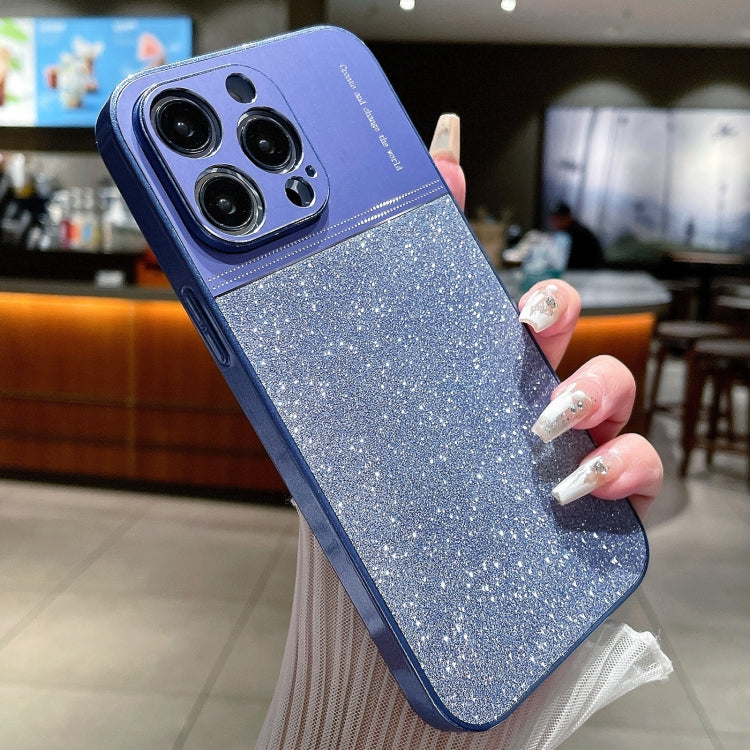 เคสโทรศัพท์กันกระแทกเมทัลลิกลิตเตอร์พาวเดอร์, For iPhone 12 Pro, For iPhone 11 Pro Max, For iPhone 11