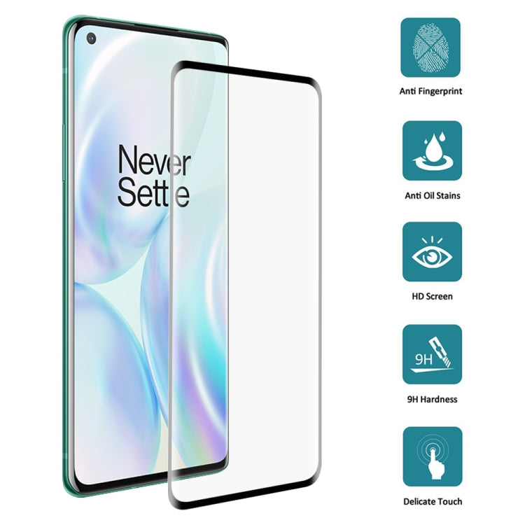25 PCS 3D Curved Edge ฟิล์มกระจกนิรภัยเต็มจอ, For OnePlus 8 / 8 5G UW Verizon, For OnePlus 8 Pro, For Vivo X50 Pro / X50 Pro+, For Vivo X50