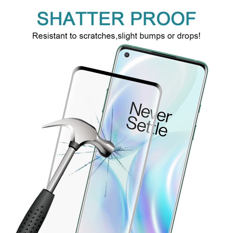 25 PCS 3D Curved Edge ฟิล์มกระจกนิรภัยเต็มจอ, For OnePlus 8 / 8 5G UW Verizon, For OnePlus 8 Pro, For Vivo X50 Pro / X50 Pro+, For Vivo X50