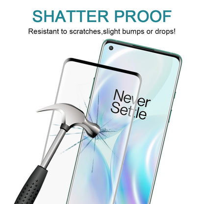 25 PCS 3D Curved Edge ฟิล์มกระจกนิรภัยเต็มจอ, For OnePlus 8 / 8 5G UW Verizon, For OnePlus 8 Pro, For Vivo X50 Pro / X50 Pro+, For Vivo X50