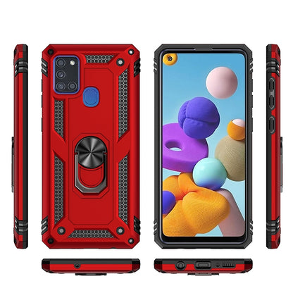 เคสกันกระแทก TPU + PC พร้อมตัวยึดหมุนได้ 360 องศา, For Samsung Galaxy A21s, For Samsung Galaxy A51 5G, For Samsung Galaxy A71 5G, For Samsung Galaxy S10 Lite / M80s / A91