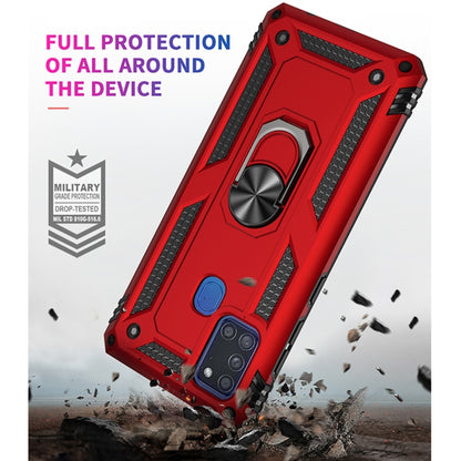 เคสกันกระแทก TPU + PC พร้อมตัวยึดหมุนได้ 360 องศา, For Samsung Galaxy A21s, For Samsung Galaxy A51 5G, For Samsung Galaxy A71 5G, For Samsung Galaxy S10 Lite / M80s / A91