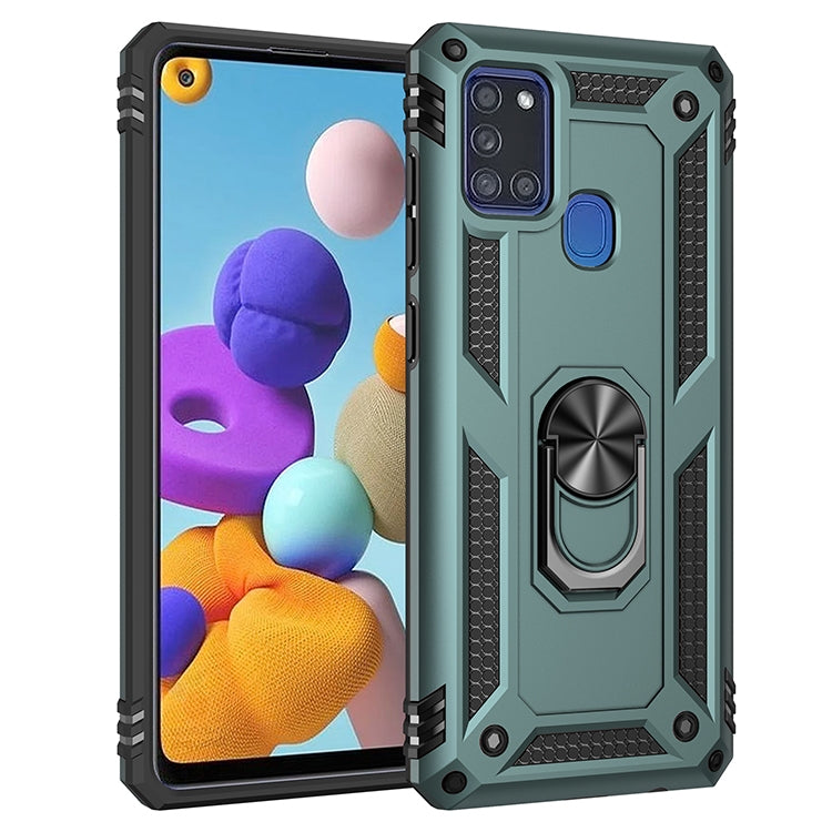 เคสกันกระแทก TPU + PC พร้อมตัวยึดหมุนได้ 360 องศา, For Samsung Galaxy A21s, For Samsung Galaxy A51 5G, For Samsung Galaxy A71 5G, For Samsung Galaxy S10 Lite / M80s / A91
