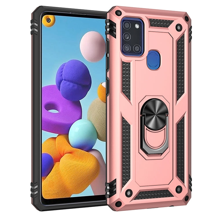 เคสกันกระแทก TPU + PC พร้อมตัวยึดหมุนได้ 360 องศา, For Samsung Galaxy A21s, For Samsung Galaxy A51 5G, For Samsung Galaxy A71 5G, For Samsung Galaxy S10 Lite / M80s / A91