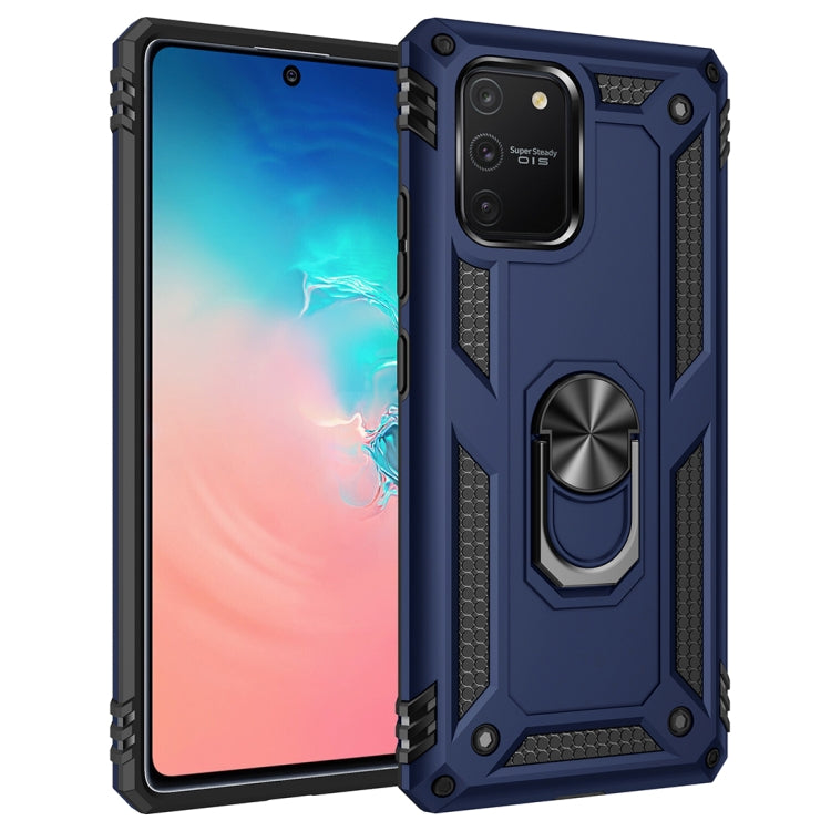 เคสกันกระแทก TPU + PC พร้อมตัวยึดหมุนได้ 360 องศา, For Samsung Galaxy A21s, For Samsung Galaxy A51 5G, For Samsung Galaxy A71 5G, For Samsung Galaxy S10 Lite / M80s / A91