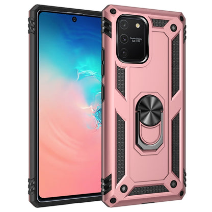 เคสกันกระแทก TPU + PC พร้อมตัวยึดหมุนได้ 360 องศา, For Samsung Galaxy A21s, For Samsung Galaxy A51 5G, For Samsung Galaxy A71 5G, For Samsung Galaxy S10 Lite / M80s / A91