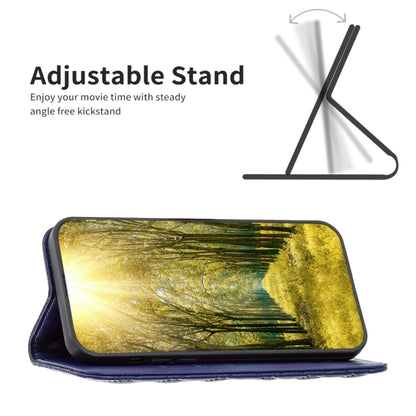 เคสโทรศัพท์หนังพลิกแม่เหล็ก Diamond Lattice, For iPhone 15 Pro Max, For iPhone 15 Pro, For iPhone 15 Plus, For iPhone 15