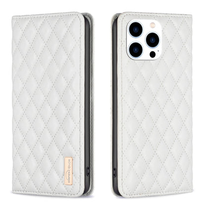 เคสโทรศัพท์หนังพลิกแม่เหล็ก Diamond Lattice, For iPhone 17 Pro Max, For iPhone 17 Pro, For iPhone 17, For iPhone Air, For iPhone 16 Pro Max, For iPhone 16 Pro, For iPhone 16 Plus, For iPhone 16