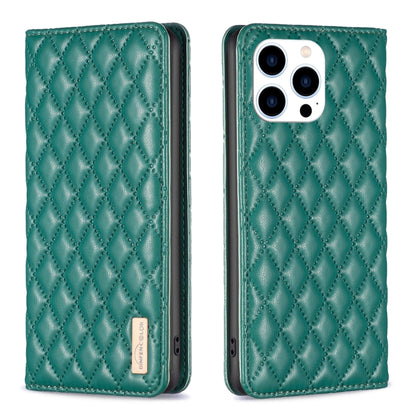 เคสโทรศัพท์หนังพลิกแม่เหล็ก Diamond Lattice, For iPhone 17 Pro Max, For iPhone 17 Pro, For iPhone 17, For iPhone Air, For iPhone 16 Pro Max, For iPhone 16 Pro, For iPhone 16 Plus, For iPhone 16
