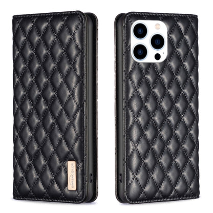 เคสโทรศัพท์หนังพลิกแม่เหล็ก Diamond Lattice, For iPhone 17 Pro Max, For iPhone 17 Pro, For iPhone 17, For iPhone Air, For iPhone 16 Pro Max, For iPhone 16 Pro, For iPhone 16 Plus, For iPhone 16