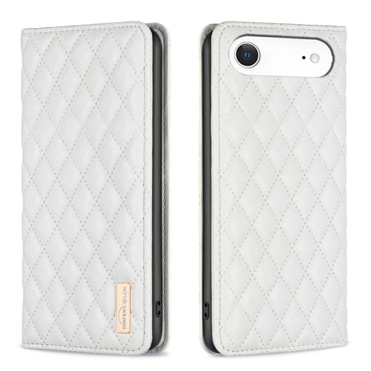 เคสโทรศัพท์หนังพลิกแม่เหล็ก Diamond Lattice, For iPhone 17 Pro Max, For iPhone 17 Pro, For iPhone 17, For iPhone Air, For iPhone 16 Pro Max, For iPhone 16 Pro, For iPhone 16 Plus, For iPhone 16