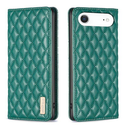 เคสโทรศัพท์หนังพลิกแม่เหล็ก Diamond Lattice, For iPhone 17 Pro Max, For iPhone 17 Pro, For iPhone 17, For iPhone Air, For iPhone 16 Pro Max, For iPhone 16 Pro, For iPhone 16 Plus, For iPhone 16