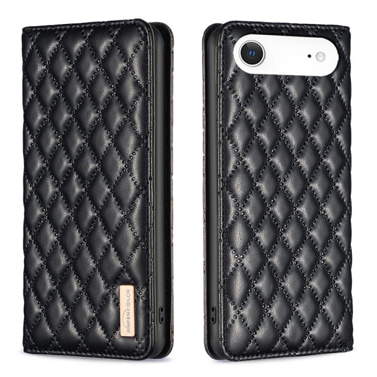 เคสโทรศัพท์หนังพลิกแม่เหล็ก Diamond Lattice, For iPhone 17 Pro Max, For iPhone 17 Pro, For iPhone 17, For iPhone Air, For iPhone 16 Pro Max, For iPhone 16 Pro, For iPhone 16 Plus, For iPhone 16