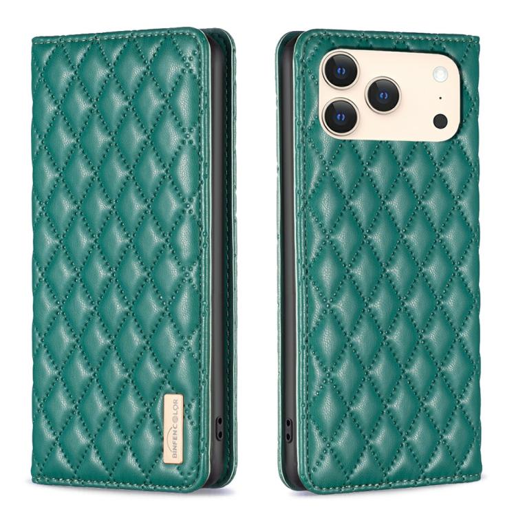 เคสโทรศัพท์หนังพลิกแม่เหล็ก Diamond Lattice, For iPhone 17 Pro Max, For iPhone 17 Pro, For iPhone 17, For iPhone Air, For iPhone 16 Pro Max, For iPhone 16 Pro, For iPhone 16 Plus, For iPhone 16