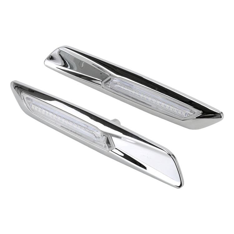 2 PCS Car Fender Light LED Leaf Board Side DC12V / 1.7W สำหรับ BMW, แสงสีเหลือง, A, C, D, F