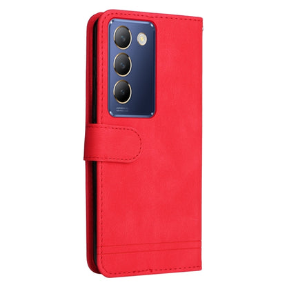 เคสโทรศัพท์หนังปุ่มโลหะ Skin Feel Life Tree, For vivo Y100 5G IDN / Y200e 5G Global, For vivo Y03 4G, For vivo Y200 / V29e Global, For vivo Y17s, For vivo Y36 4G / 5G Foreign, For vivo Y78 5G Foreign