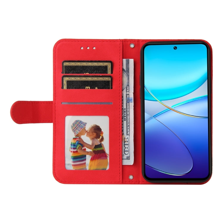 เคสโทรศัพท์หนังปุ่มโลหะ Skin Feel Life Tree, For vivo Y100 5G IDN / Y200e 5G Global, For vivo Y03 4G, For vivo Y200 / V29e Global, For vivo Y17s, For vivo Y36 4G / 5G Foreign, For vivo Y78 5G Foreign
