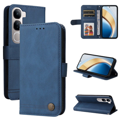เคสโทรศัพท์หนังปุ่มโลหะ Skin Feel Life Tree, For vivo Y19s, For vivo X200, For vivo X200 Pro mini, For vivo X200 Pro, For vivo V40 Lite 4G / 5G IDN, For vivo Y300 Pro, For vivo Y28 4G Global, For vivo Y38 5G / T3x 5G Global                             ...