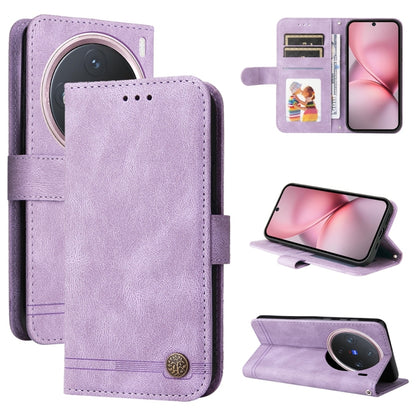 เคสโทรศัพท์หนังปุ่มโลหะ Skin Feel Life Tree, For vivo S20 Pro, For vivo Y19s, For vivo X200, For vivo X200 Pro mini, For vivo X200 Pro, For vivo V40 Lite 4G / 5G IDN, For vivo Y300 Pro, For vivo Y28 4G Global, For vivo Y38 5G / T3x 5G Global
