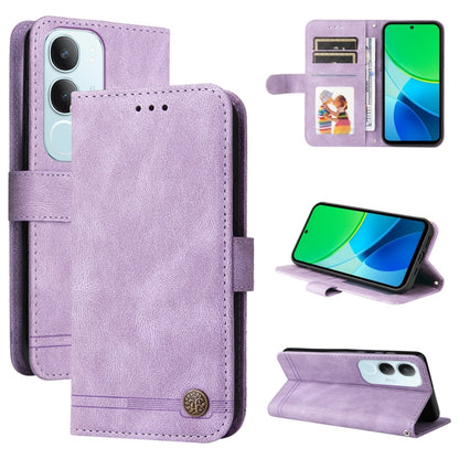 เคสโทรศัพท์หนังปุ่มโลหะ Skin Feel Life Tree, For vivo S20 Pro, For vivo Y19s, For vivo X200, For vivo X200 Pro mini, For vivo X200 Pro, For vivo V40 Lite 4G / 5G IDN, For vivo Y300 Pro, For vivo Y28 4G Global, For vivo Y38 5G / T3x 5G Global