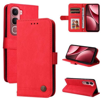 เคสโทรศัพท์หนังปุ่มโลหะ Skin Feel Life Tree, For vivo Y21 5G 2026 / vivo Y05 4G, For vivo V70 FE 5G, For vivo S50 5G / V70 5G, For vivo Y500 Pro 5G, For vivo X300 Pro, For vivo X300, For vivo V60 Lite 4G / 5G, For vivo Y31 5G 2025, For vivo Y400 5G