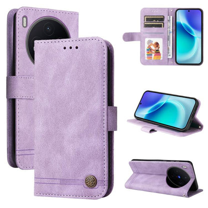 เคสโทรศัพท์หนังปุ่มโลหะ Skin Feel Life Tree, For vivo Y21 5G 2026 / vivo Y05 4G, For vivo V70 FE 5G, For vivo S50 5G / V70 5G, For vivo Y500 Pro 5G, For vivo X300 Pro, For vivo X300, For vivo V60 Lite 4G / 5G, For vivo Y31 5G 2025, For vivo Y400 5G