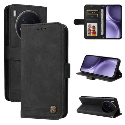เคสโทรศัพท์หนังปุ่มโลหะ Skin Feel Life Tree, For vivo Y21 5G 2026 / vivo Y05 4G, For vivo V70 FE 5G, For vivo S50 5G / V70 5G, For vivo Y500 Pro 5G, For vivo X300 Pro, For vivo X300, For vivo V60 Lite 4G / 5G, For vivo Y31 5G 2025, For vivo Y400 5G
