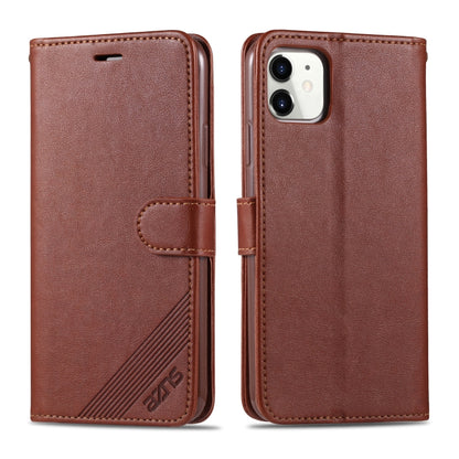 AZNS Sheepskin Texture ซองหนังพลิกแนวนอนพร้อมตัวยึดและช่องเสียบการ์ดและกระเป๋าสตางค์, For iPhone 11, For iPhone 11 Pro, For iPhone 11 Pro Max, For Xiaomi Redmi 8 / 8A, For Xiaomi Redmi 10X 4G / Note 9, For Xiaomi Redmi K20 / K20 Pro, For Xiaomi Redmi K...