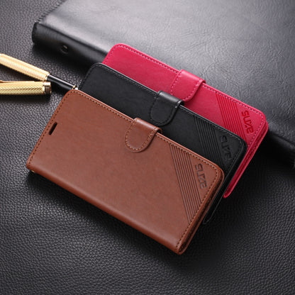 AZNS Sheepskin Texture ซองหนังพลิกแนวนอนพร้อมตัวยึดและช่องเสียบการ์ดและกระเป๋าสตางค์, For iPhone 11, For iPhone 11 Pro, For iPhone 11 Pro Max, For Xiaomi Redmi 8 / 8A, For Xiaomi Redmi 10X 4G / Note 9, For Xiaomi Redmi K20 / K20 Pro, For Xiaomi Redmi K...