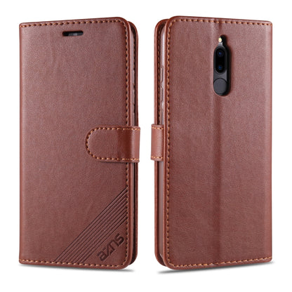AZNS Sheepskin Texture ซองหนังพลิกแนวนอนพร้อมตัวยึดและช่องเสียบการ์ดและกระเป๋าสตางค์, For iPhone 11, For iPhone 11 Pro, For iPhone 11 Pro Max, For Xiaomi Redmi 8 / 8A, For Xiaomi Redmi 10X 4G / Note 9, For Xiaomi Redmi K20 / K20 Pro, For Xiaomi Redmi K...