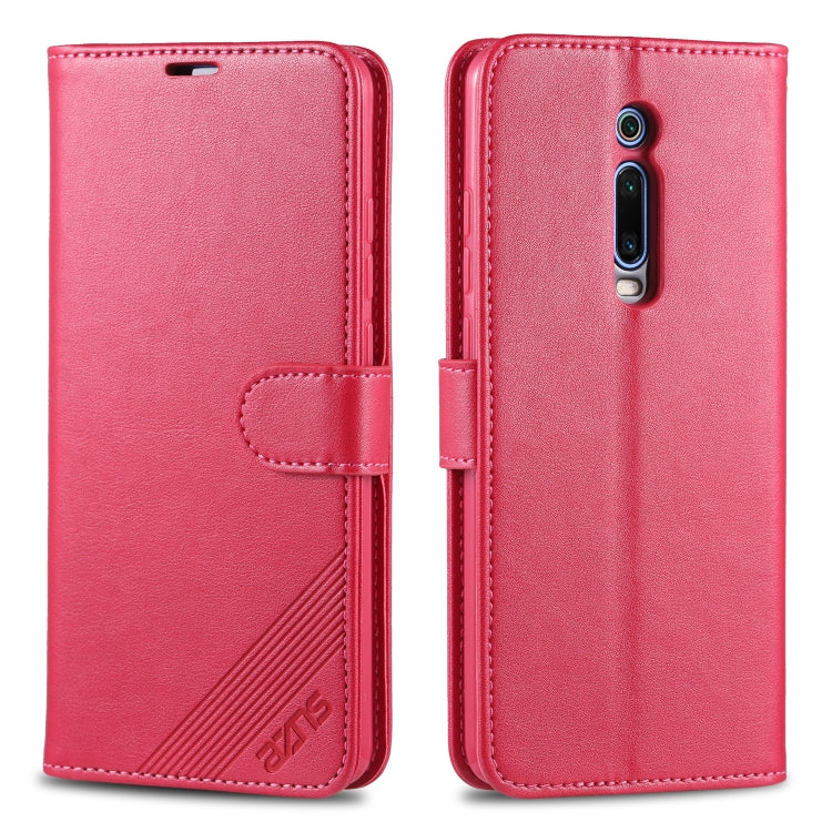 AZNS Sheepskin Texture ซองหนังพลิกแนวนอนพร้อมตัวยึดและช่องเสียบการ์ดและกระเป๋าสตางค์, For iPhone 11, For iPhone 11 Pro, For iPhone 11 Pro Max, For Xiaomi Redmi 8 / 8A, For Xiaomi Redmi 10X 4G / Note 9, For Xiaomi Redmi K20 / K20 Pro, For Xiaomi Redmi K...
