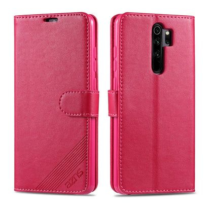 AZNS Sheepskin Texture ซองหนังพลิกแนวนอนพร้อมตัวยึดและช่องเสียบการ์ดและกระเป๋าสตางค์, For iPhone 11, For iPhone 11 Pro, For iPhone 11 Pro Max, For Xiaomi Redmi 8 / 8A, For Xiaomi Redmi 10X 4G / Note 9, For Xiaomi Redmi K20 / K20 Pro, For Xiaomi Redmi K...