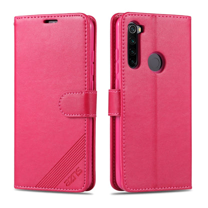 AZNS Sheepskin Texture ซองหนังพลิกแนวนอนพร้อมตัวยึดและช่องเสียบการ์ดและกระเป๋าสตางค์, For iPhone 11, For iPhone 11 Pro, For iPhone 11 Pro Max, For Xiaomi Redmi 8 / 8A, For Xiaomi Redmi 10X 4G / Note 9, For Xiaomi Redmi K20 / K20 Pro, For Xiaomi Redmi K...