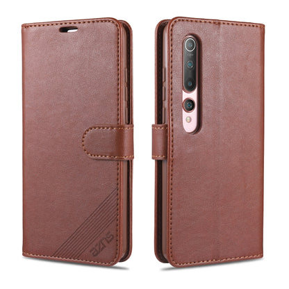 AZNS Sheepskin Texture ซองหนังพลิกแนวนอนพร้อมตัวยึดและช่องเสียบการ์ดและกระเป๋าสตางค์, For iPhone 11, For iPhone 11 Pro, For iPhone 11 Pro Max, For Xiaomi Redmi 8 / 8A, For Xiaomi Redmi 10X 4G / Note 9, For Xiaomi Redmi K20 / K20 Pro, For Xiaomi Redmi K...