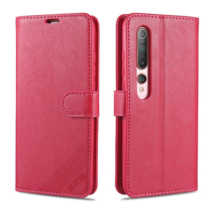 AZNS Sheepskin Texture ซองหนังพลิกแนวนอนพร้อมตัวยึดและช่องเสียบการ์ดและกระเป๋าสตางค์, For iPhone 11, For iPhone 11 Pro, For iPhone 11 Pro Max, For Xiaomi Redmi 8 / 8A, For Xiaomi Redmi 10X 4G / Note 9, For Xiaomi Redmi K20 / K20 Pro, For Xiaomi Redmi K...