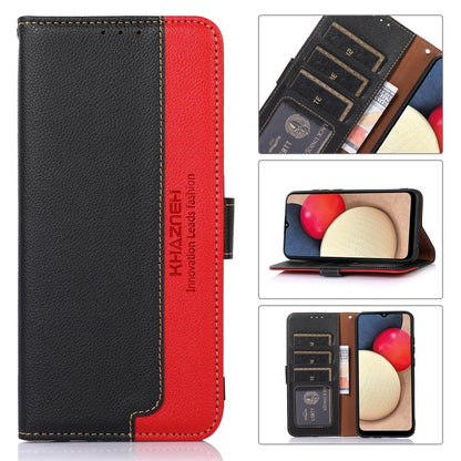 KHAZNEH เคสโทรศัพท์ RFID หนังลายลิ้นจี่, For OnePlus 12, For OnePlus Ace 2 Pro, For OnePlus Nord 3 / Ace 2V