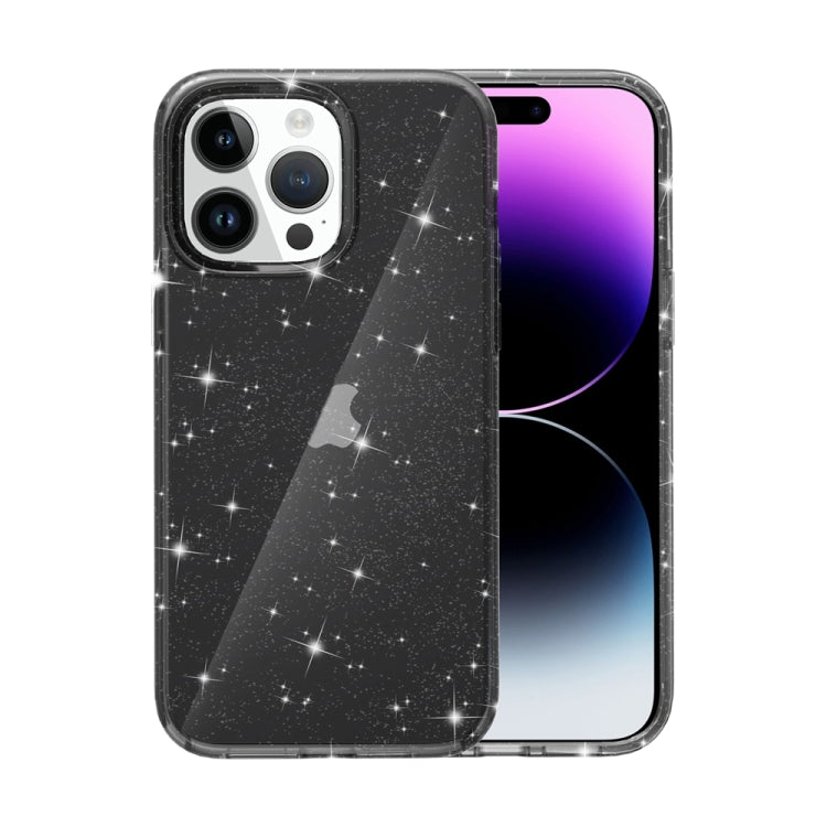 เคสโทรศัพท์ผงกลิตเตอร์เทอร์มิเนเตอร์กันกระแทก, For iPhone 17e / 16e, For iPhone 16 Pro Max, For iPhone 16 Pro, For iPhone 16 Plus, For iPhone 16, For iPhone 15 Pro Max, For iPhone 15 Pro, For iPhone 15 Plus, For iPhone 15